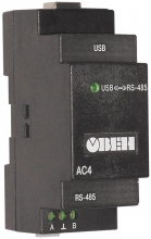 В продаже обновленный преобразователь интерфейсов USB – RS-485 ОВЕН АС4 [М01]